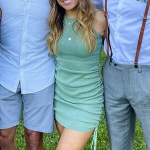 Princess Polly “Military minds” Lioness mini dress